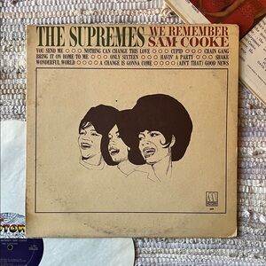 The Supremes - “We Remember Sam Cooke” Vinyl LP
